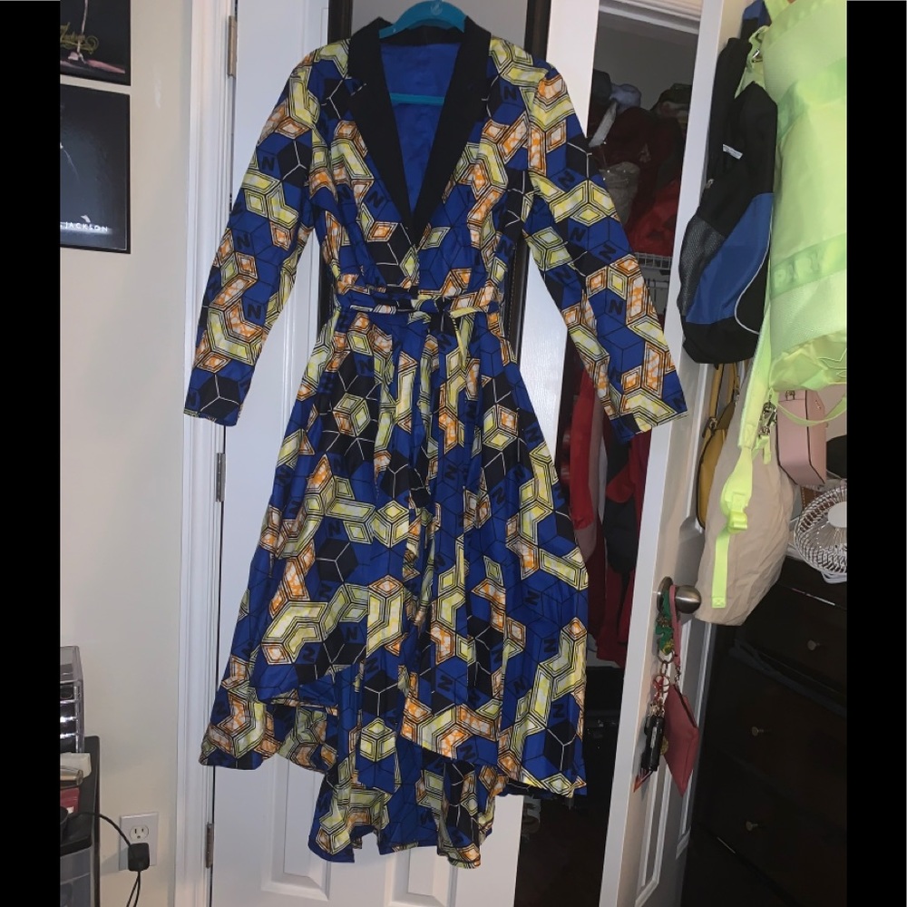 Ethnic Blazer Dress